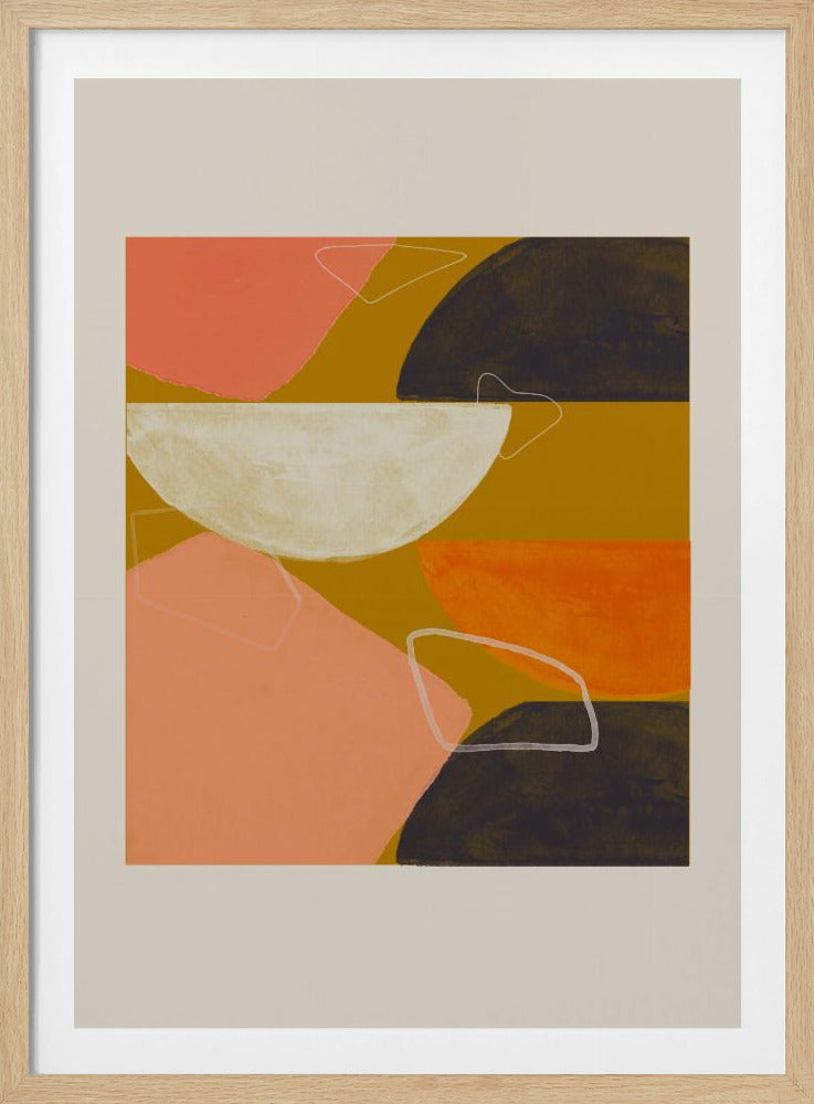 Abstracte harmonie | Poster
