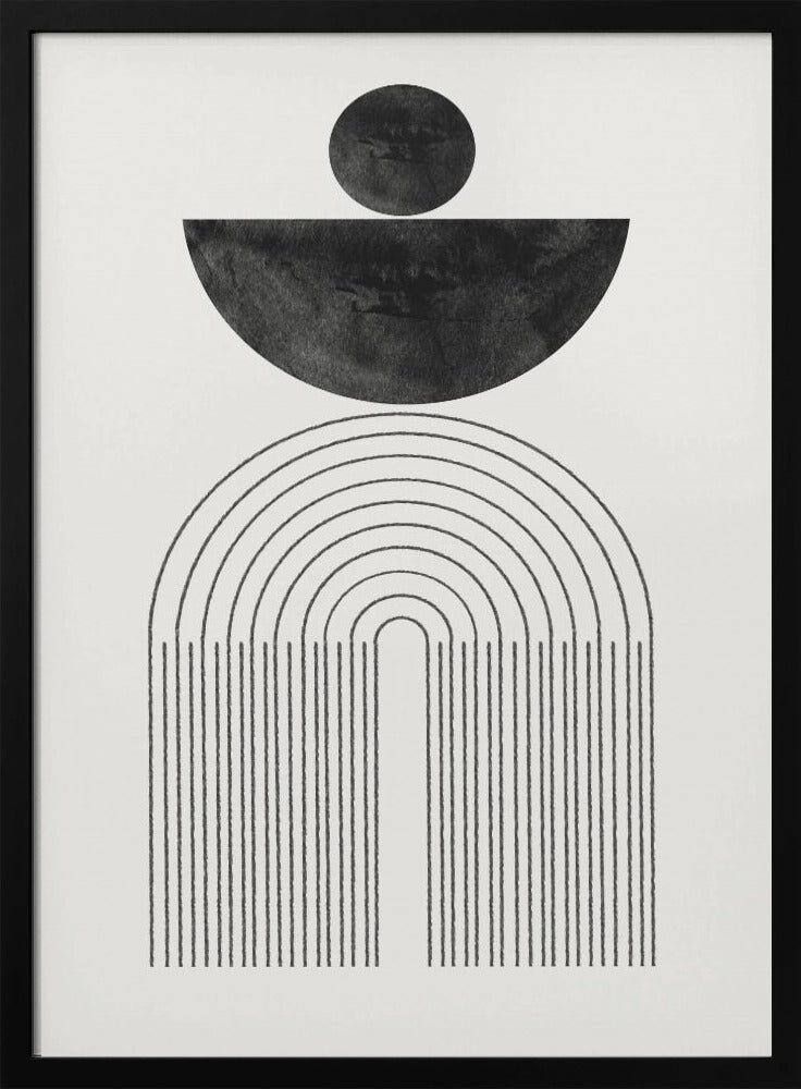 Boogcompositie nr. 6 | Poster