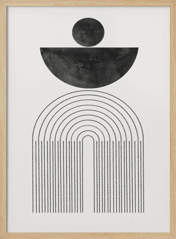 Boogcompositie nr. 6 | Poster