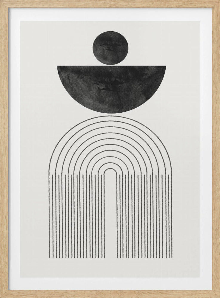 Boogcompositie nr. 6 | Poster