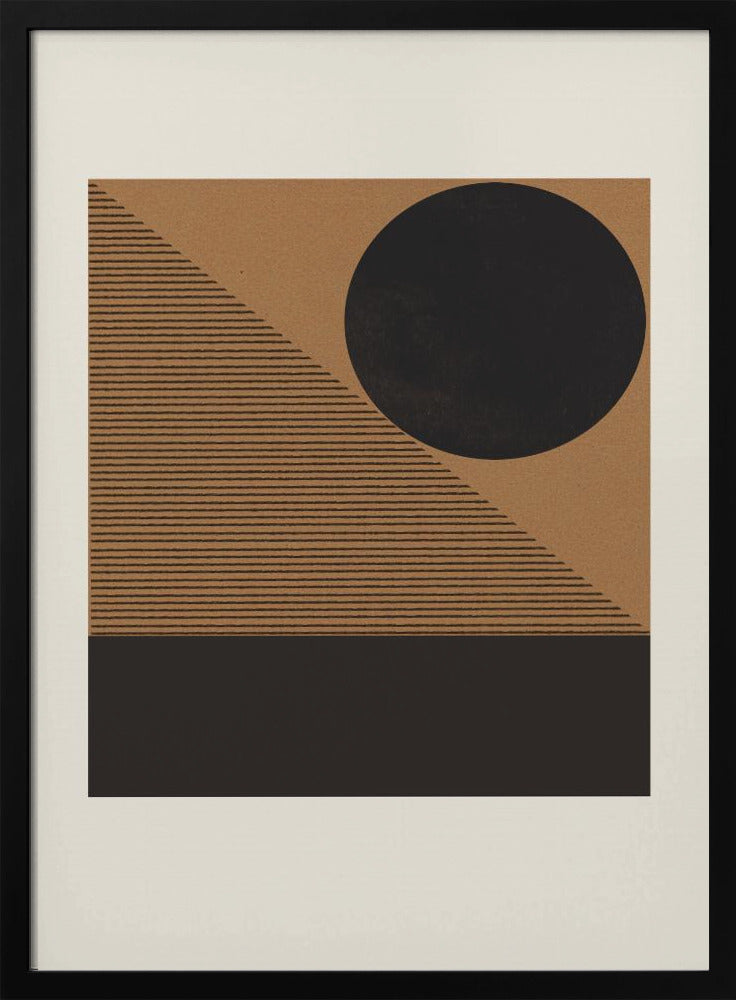 Geometrische eclips | Poster