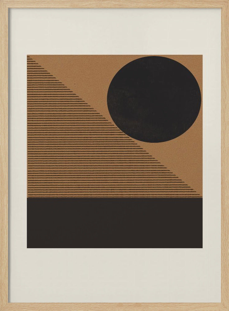 Geometrische eclips | Poster
