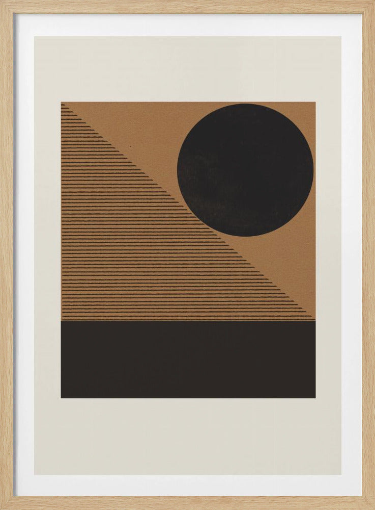 Geometrische eclips | Poster