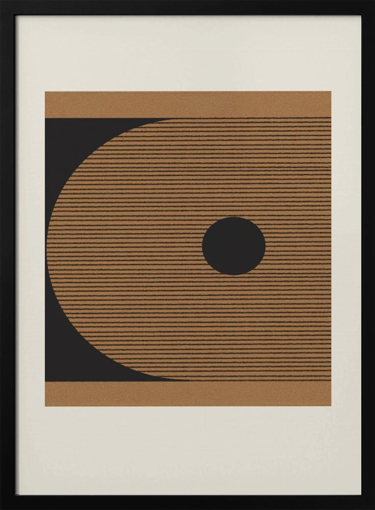 Geometrische eclips | Poster