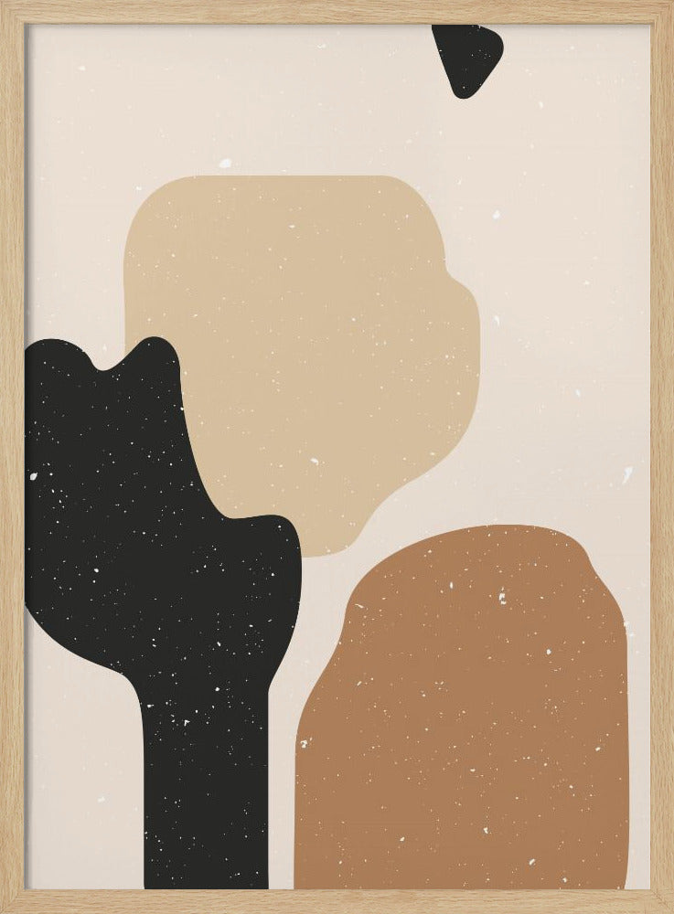 Abstracte compositie 1 | Poster