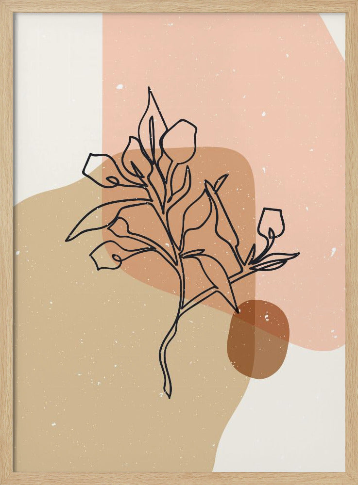 Abstracte compositie 14 | Poster