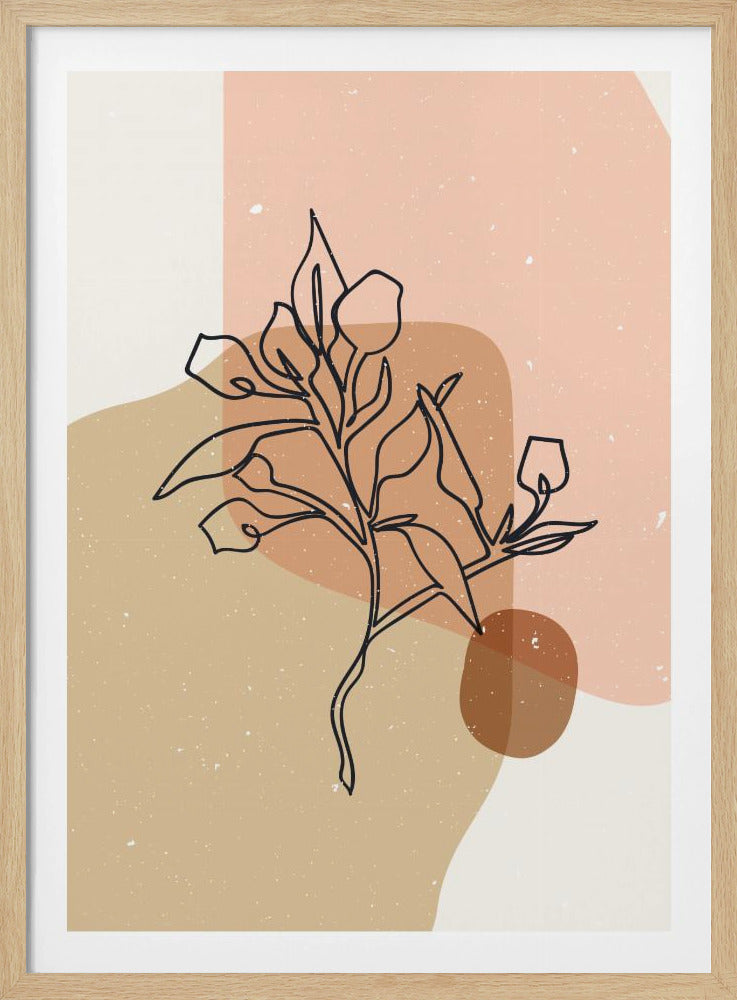 Abstracte compositie 14 | Poster