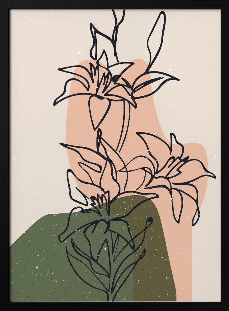 Abstracte compositie 17 | Poster