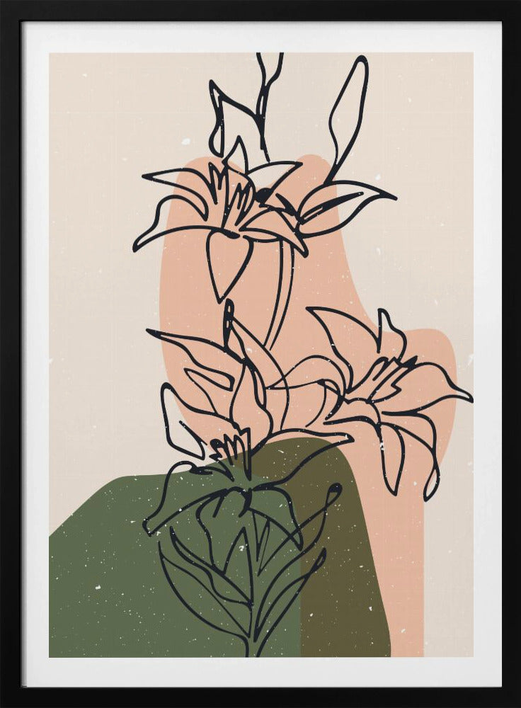 Abstracte compositie 17 | Poster