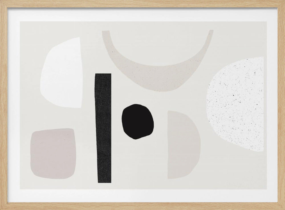 Abstracte vormen dansen | Poster