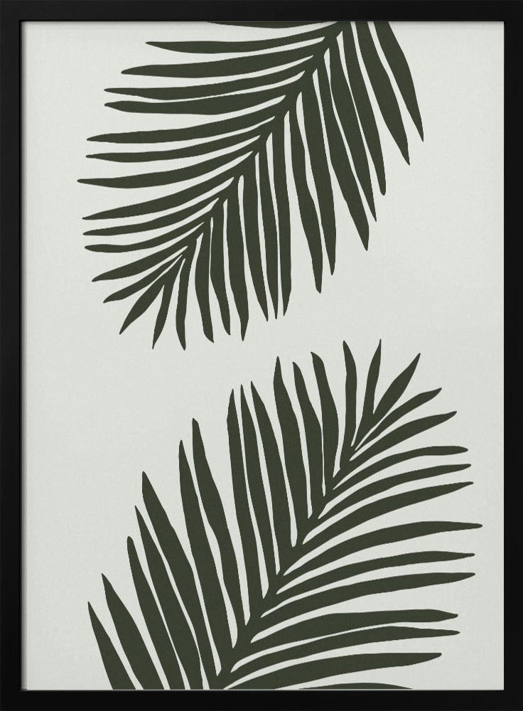 PALMBLAD 04 GROEN | Poster