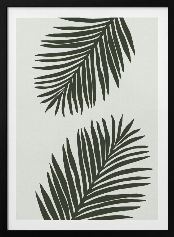 PALMBLAD 04 GROEN | Poster