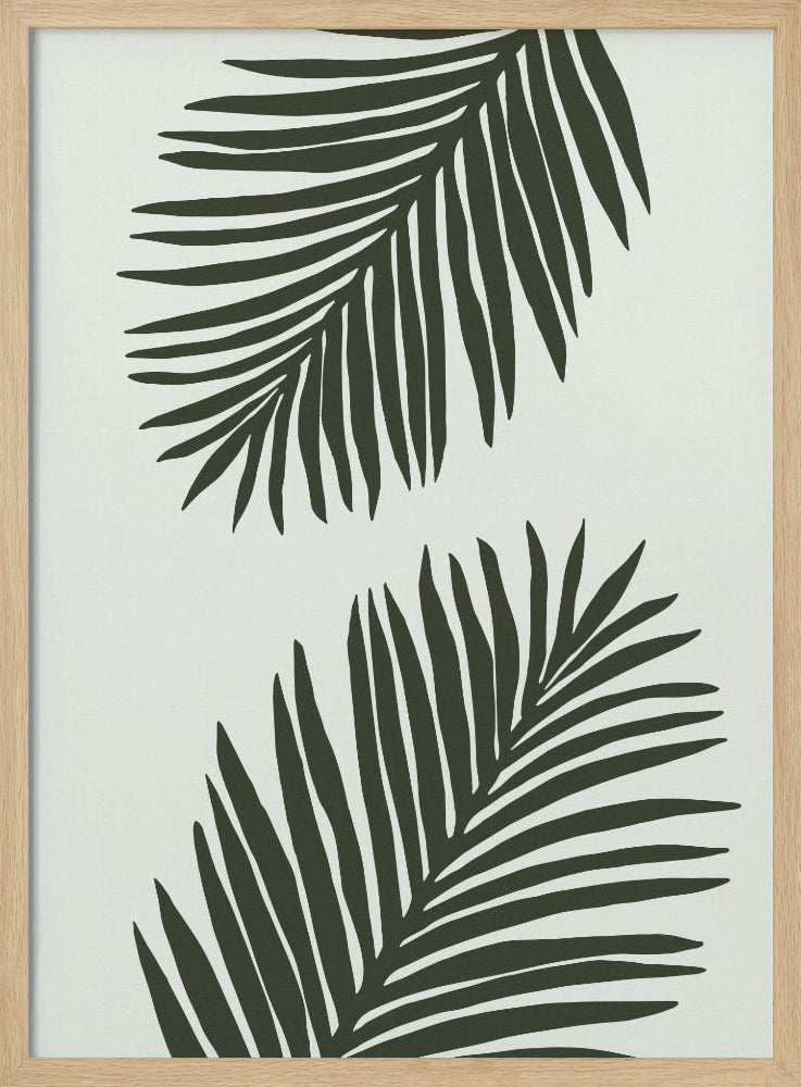 PALMBLAD 04 GROEN | Poster