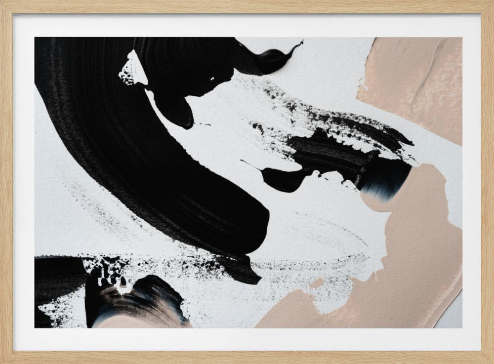 Zwart en Naakt | Poster