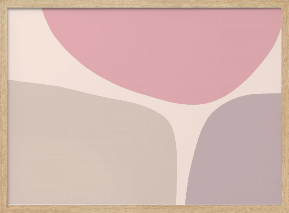 Kleurharmonie Flow | Poster
