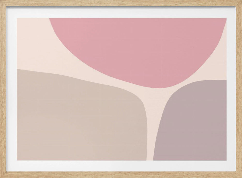 Kleurharmonie Flow | Poster