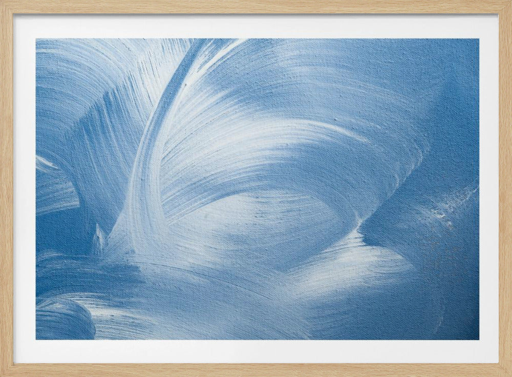 Acryl golven | Poster