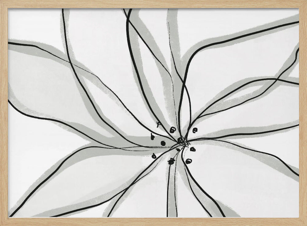 Fragiele bloem | Poster
