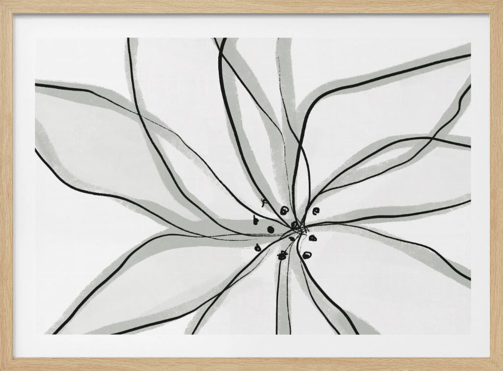 Fragiele bloem | Poster