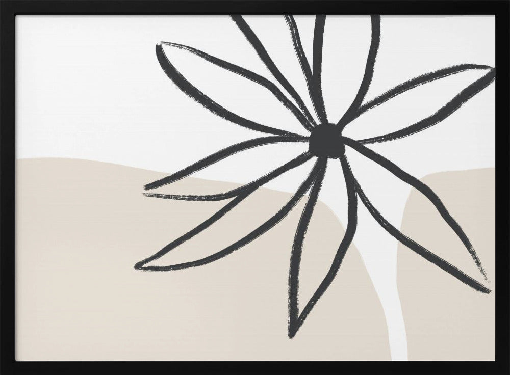 Bloem en room | Poster