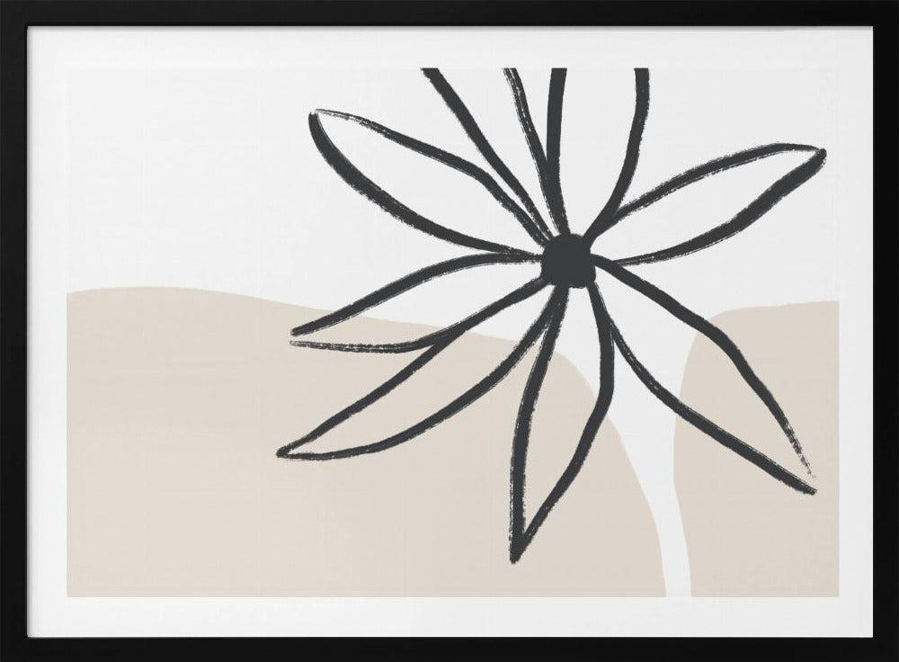 Bloem en room | Poster