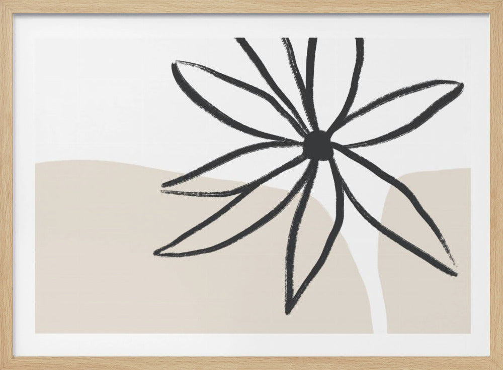 Bloem en room | Poster