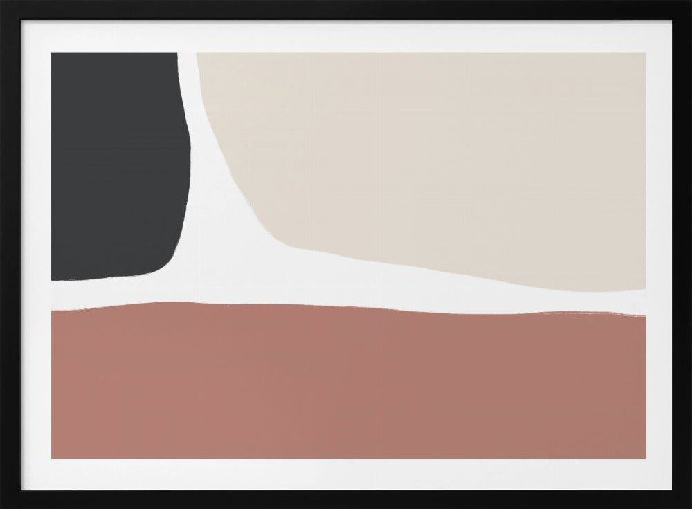 Natuurlijke tinten trio | Poster