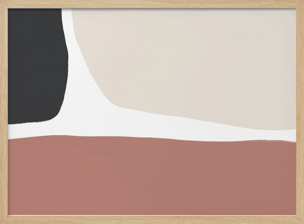 Natuurlijke tinten trio | Poster