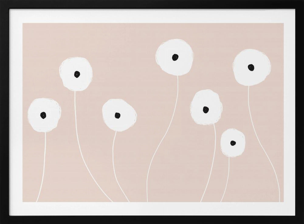 Scandinavische bloemen | Poster