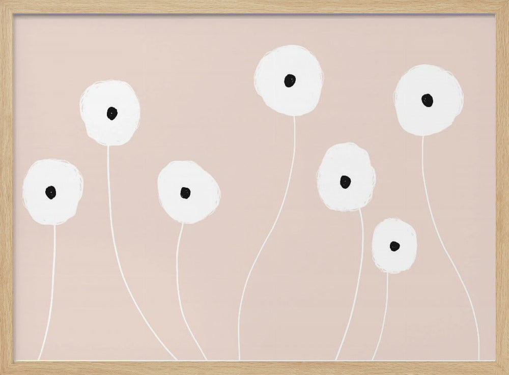 Scandinavische bloemen | Poster