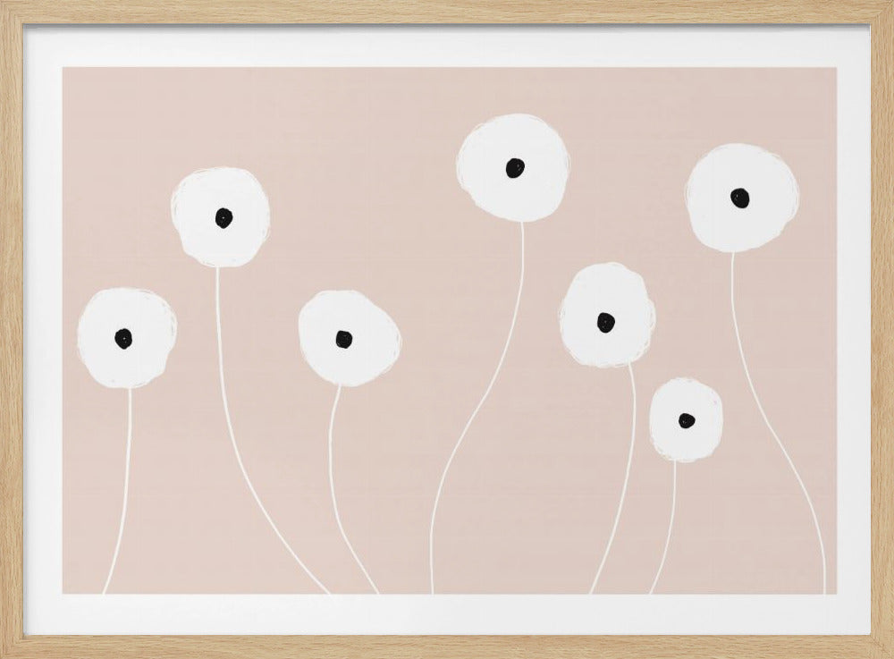 Scandinavische bloemen | Poster