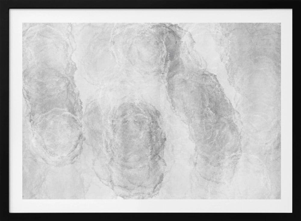Monochrome marmertextuur | Poster