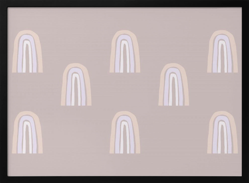 Pastel Arches-patroon | Poster