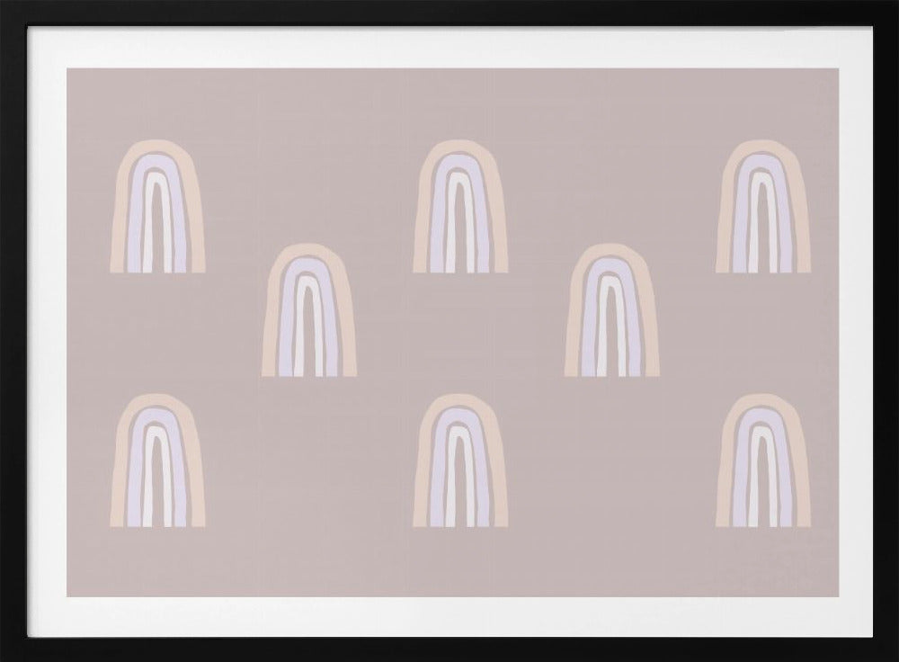 Pastel Arches-patroon | Poster