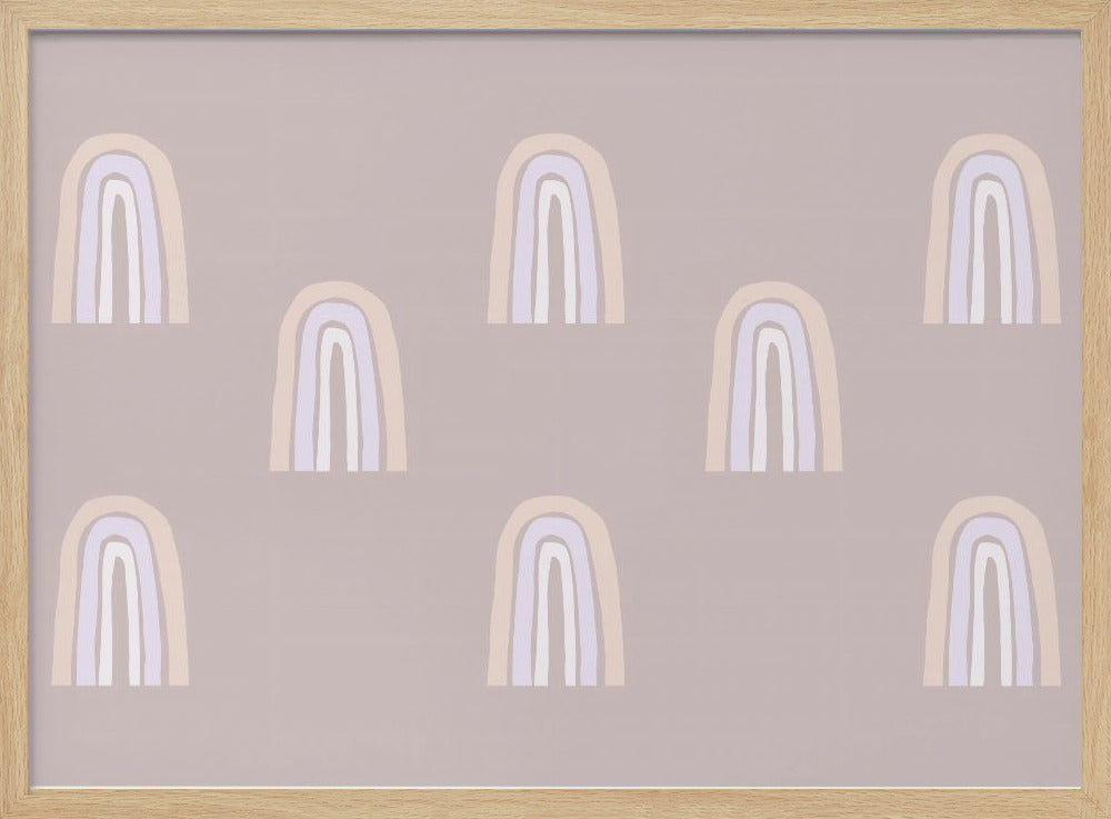 Pastel Arches-patroon | Poster