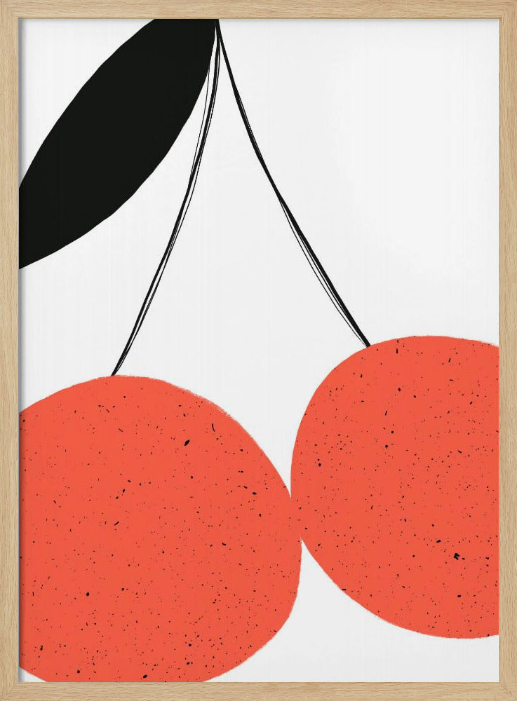 Rode kersen | Poster