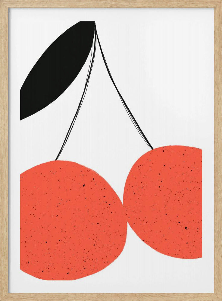 Rode kersen | Poster