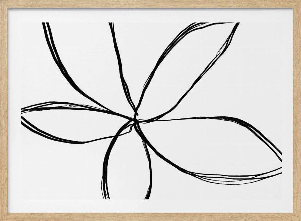 Eenvoudige bloem | Poster
