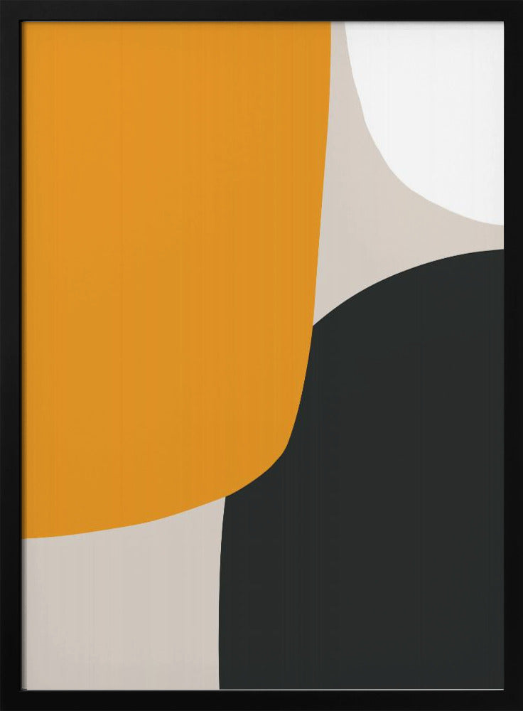 Gedurfde geometrische vormen | Poster
