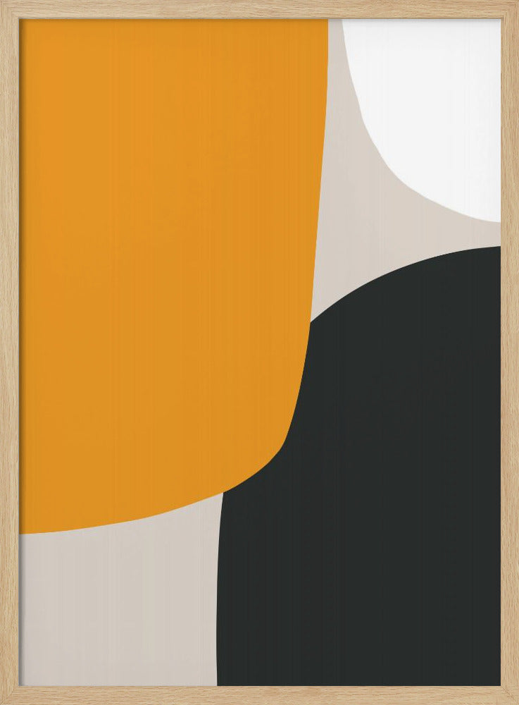 Gedurfde geometrische vormen | Poster