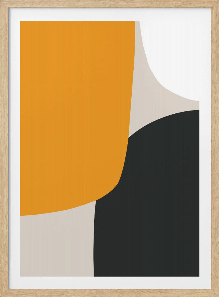Gedurfde geometrische vormen | Poster