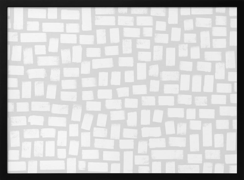 Abstracte Bakstenen Dans | Poster