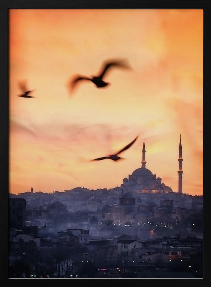 Sunset in Istanbul | Poster