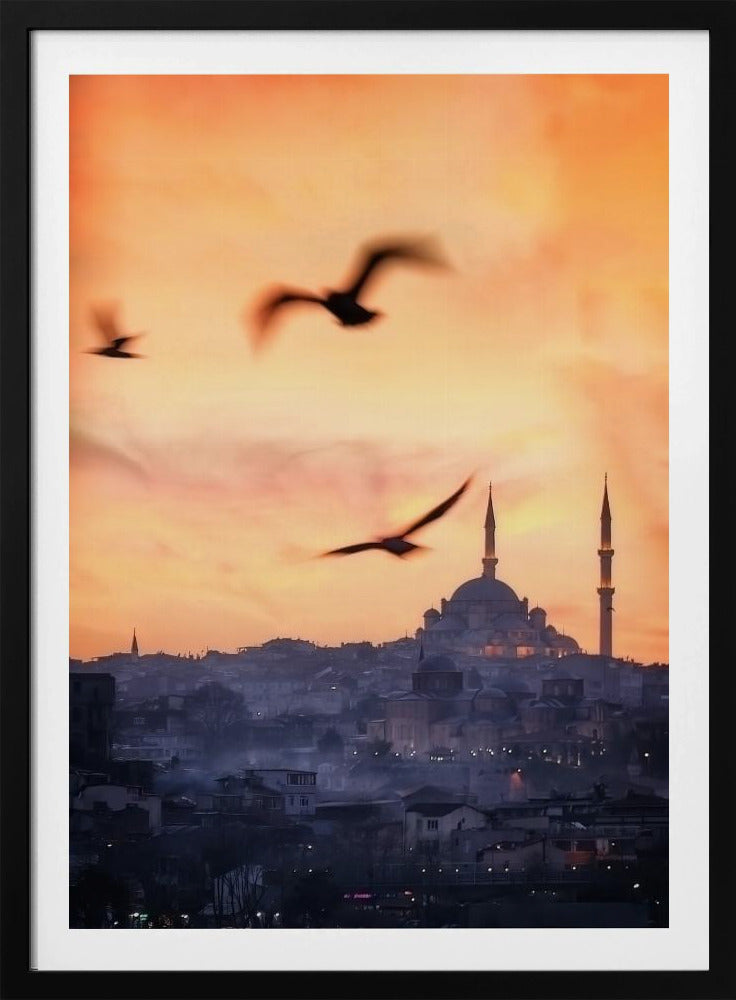 Sunset in Istanbul | Poster