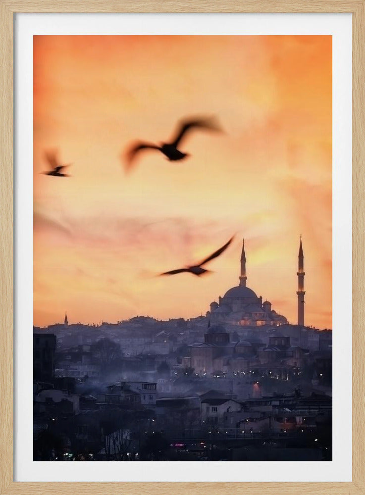 Sunset in Istanbul | Poster