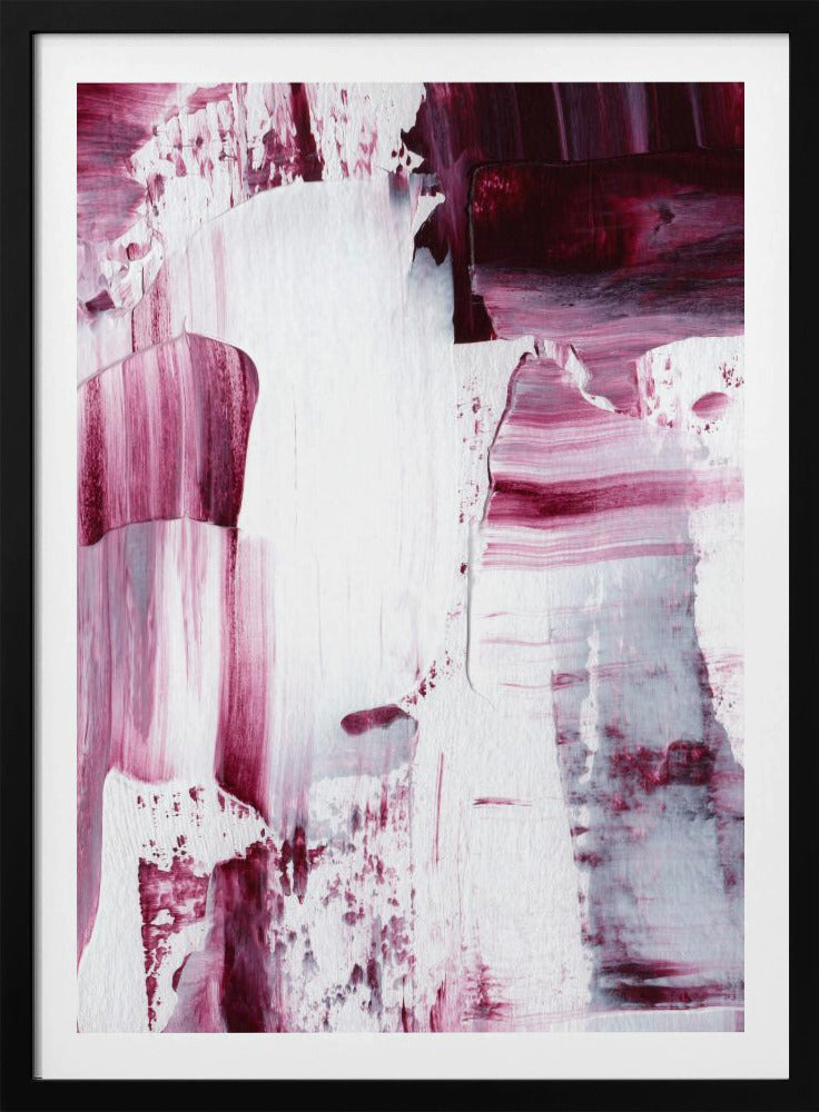 Crimson Strokes | Poster
