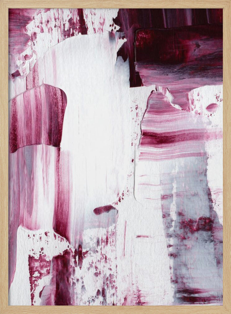 Crimson Strokes | Poster