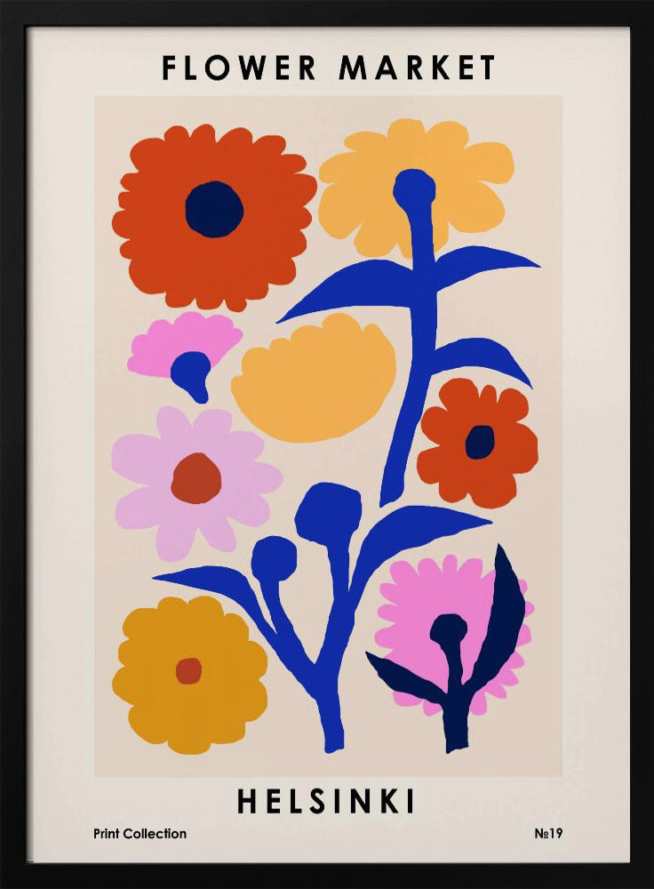 Flower Market. Helsinki | Poster