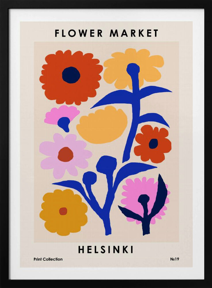 Flower Market. Helsinki | Poster