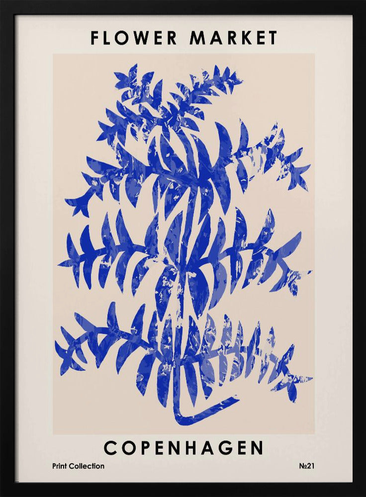 Bloemenmarkt. Kopenhagen | Poster